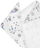 Shall bib për kalamaj Akuku Unicorn Scarf, pambuk 100%, me kapëse, i bardhë me njëbrirësh
