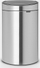 Kosh plehrash Brabantia Touch Bin New Recycle, 23+10L, çelik inox mat, argjendtë