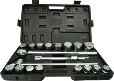 Set çelësash gola Geko G10111, 3/4", 12 pika, në kuti plastike