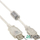 Kabllo USB InLine 34610Q, USB A në USB A, 1 m, transparente