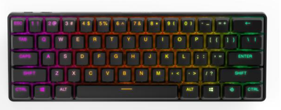 Tastierë për lojëra SteelSeries Apex Pro Mini, e zezë