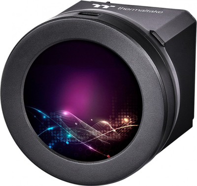 Ftohës uji AIO Thermaltake TOUGHLIQUID Ultra 280 RGB, 280mm, ekran LCD 2.1", i zi