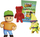 Figura 3D mini Jazwares Stumble Guys Series 2, koleksion, shumëngjyrëshe