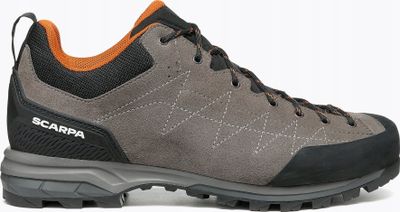 Këpucë hiking Scarpa Zodiac Suede, Gore Tex, shollë Vibram, gri