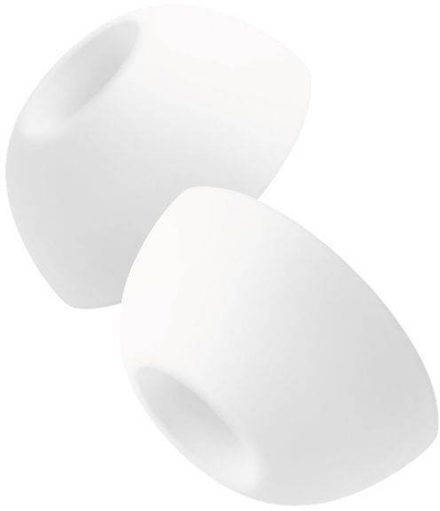 Kapele silikoni FIXED Plugs Silicone Pro për AirPods Pro, madhësia L, të bardha