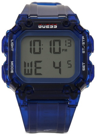 Orë dore Guess Digital GW0270G3, e kaltër