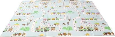 Tapet loje për kalamaj Puzzle-mat Animals HF089F/093F, 200x150cm, shumëngjyrësh