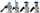 Set LEGO Star Wars 501st Clone Troopers 75345, top AV 7, mbi 6 vjeç, shumëngjyrësh