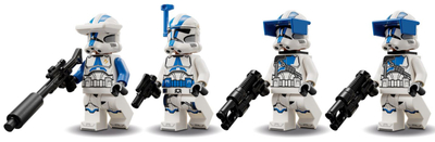 Set LEGO Star Wars 501st Clone Troopers 75345, top AV 7, mbi 6 vjeç, shumëngjyrësh