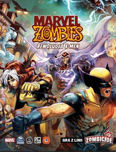 Lojë tavoline CMON Marvel Zombies X-Men Revolution, kooperative, 1 6 lojtarë, me miniatura