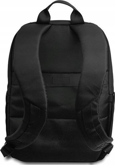 Çantë shpine BMW Carbon BMBP15COMSCAKR, për laptop 16", najlon, e zezë me vija të kuqe