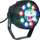 Projektor disko PAR LED RGB, DMX, efekte automatike, i zi