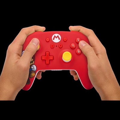 Kontroller PowerA Mario Joy, wireless, i kuq