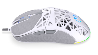 Maus gaming Endorfy LIV, me kabllo, 12000 DPI, i bardhë Onyx