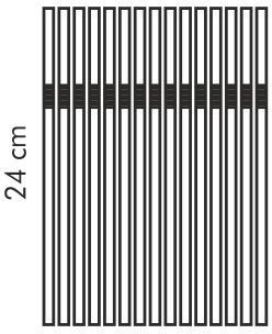 Shkopinj përzierës pije Tescoma MyDRINK, 24 cm, set 40 copë, shumëngjyrëshe