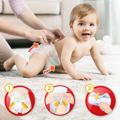 Pelena Pampers Pants Premium Care 4, 9-15 kg, 52 copë