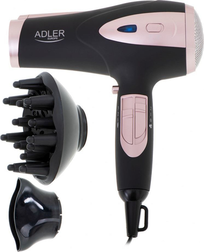 Tharëse flokësh Adler AD 2248B, 2400W, e zezë
