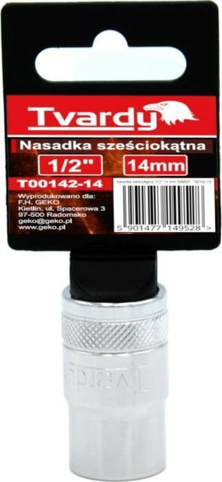 Çelës kokë stekë TVARDY, 1/2", 14 mm, metalik