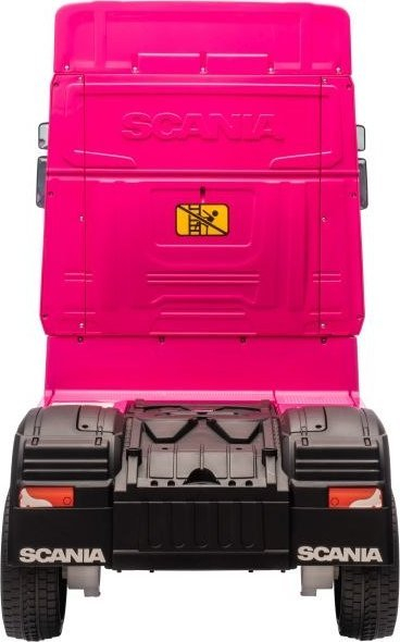 Makina elektrike për kalamoj Scania 500R HL698, 4x4, me telekomandë, rozë