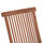 Karrige palosëse Kendall HM18127, dru teak, 46.5x63.5x88 cm, ngjyrë natyrale