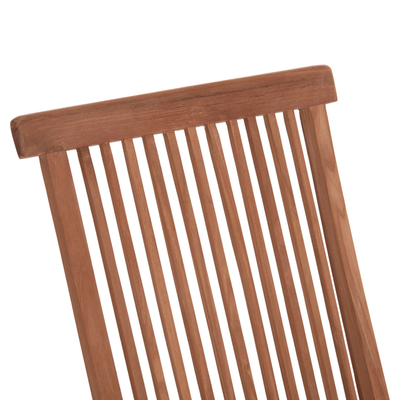 Karrige palosëse Kendall HM18127, dru teak, 46.5x63.5x88 cm, ngjyrë natyrale