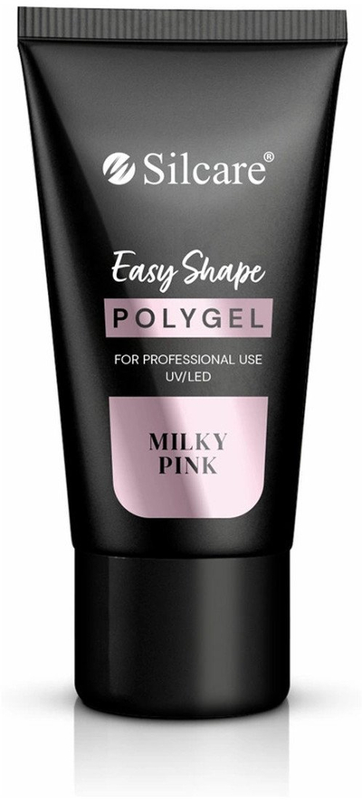 Гел полигел за нокти Silcare Easy Shape, 30 g, проѕирен