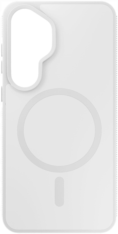 Футрола за телефон 3MK Smoke MagCase за Samsung Galaxy S26, магнетна, бела
