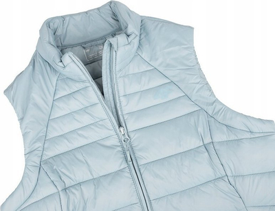 Jelek për goca 4F F091, me mbushje sintetike 4FWarm, me zinxhir, blu e çelët