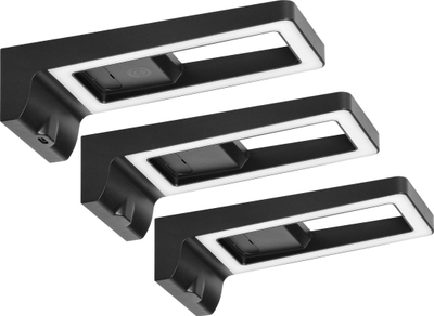 Ламба под-ормар ARTUS Adviti AD-OM-6475L4/B, сет 3x3W LED, 4000K, со USB-C, црна