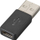 Adapter USB Plantronics Plx Spare, USB Type C në USB Type A, i zi
