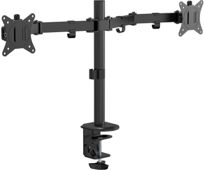 Mbajtëse monitori ESTUFF GLB227002, montim VESA, krah i lëvizshëm, e zezë
