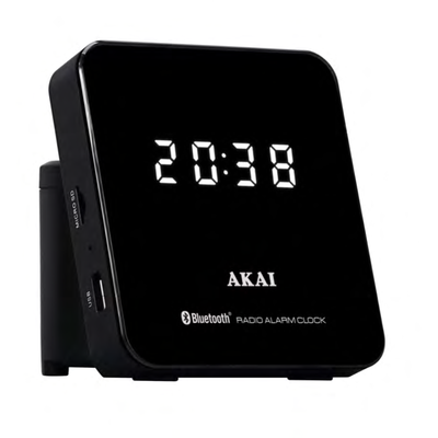Radio alarm Akai ACRS-4000, Bluetooth, ekran LED, i zi