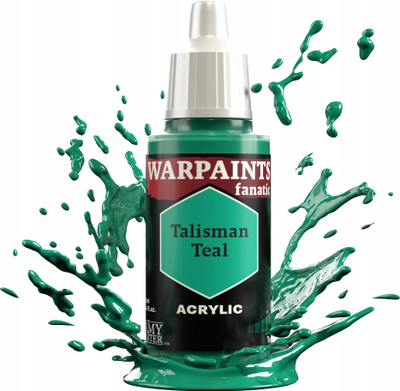 Bojë akrilike The Army Painter Warpaints Fanatic Talisman Teal, 18 ml, teal
