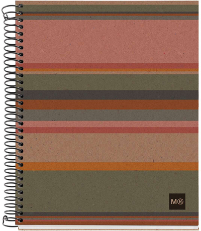 Fletore me spirale Miquel Rius M, A5, 4 lëndë, 120 fletë me vija