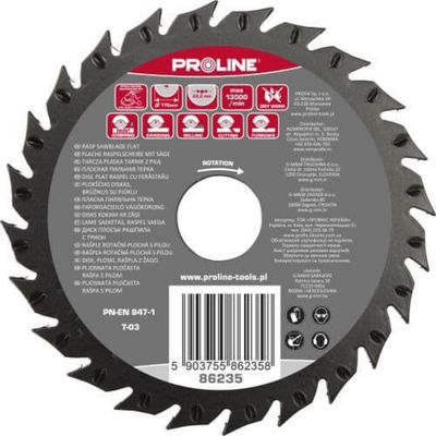 Disk sharre Profix, 125 mm