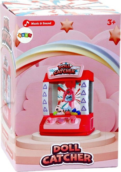 Makine kapëse lodrash Leantoys Gadget Catching Machine Automatic, automatike, rozë