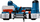 Sharrë shirit Bosch GCB 18V-63 pa kabllo, 18V, pa bateri e pa karikues, blu