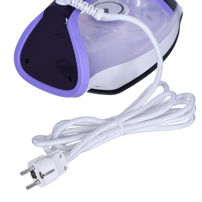 Hekur me avull Morphy Richards Crystal Clear, 2400W, pllaka qeramike, vjollcë Amethyst