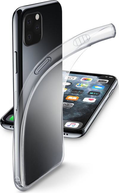 Këllëf telefoni Cellularline 60888, për iPhone 11 Pro, silikoni, transparent
