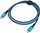 Kabllo USB Lanberg USB C USB4, 1m, 240W, 8K 60Hz, e zezë me blu