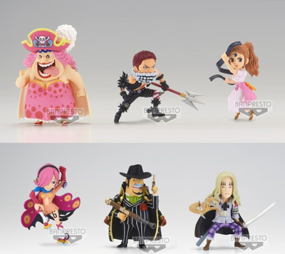 Figurë e vogël Bandai Banpresto One Piece Great Pirates 100 Landscapes Vol. 9, për koleksion, shumëngjyrëshe