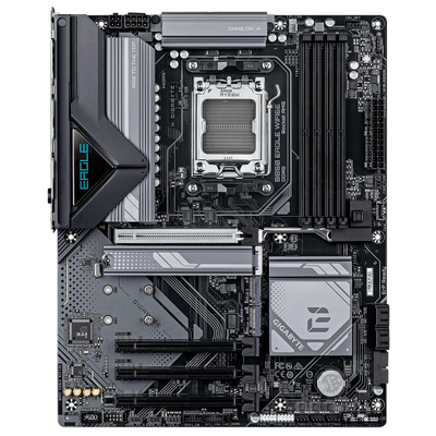 Pllakë mëmë Gigabyte B850 EAGLE WIFI6E, AM5, DDR5, e zezë