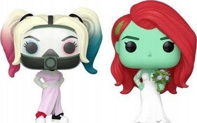 Figurina vinili Funko Pop Heroes Harley Quinn Poison Ivy, set 2 copë, DC Comics, shumëngjyrëshe