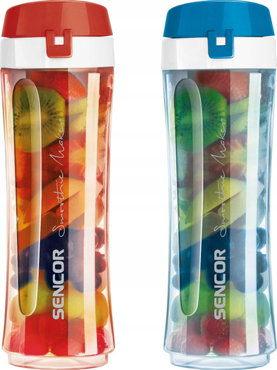 Kapak smoothie Sencor SBB 003ST, për blender, plastike, gri