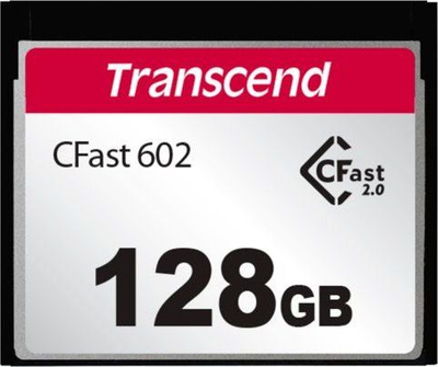 Kartë memorie Transcend CFX602, 128GB, CFast 2.0, e zezë