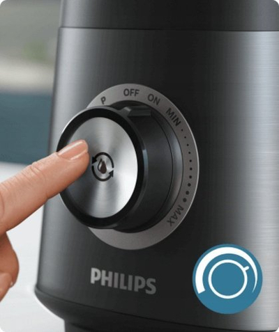 Блендер Philips Series 5000 HR3041/00, 1200W, 2L, црн