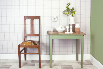 Orë muri Karlsson Marble Dot KA5535WH