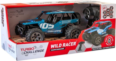 Машина со далечински управувач Turbo Challenge BTE Off Road, метал, сина