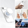 Set mbrojtës 4smarts 360 Premium Protection për Apple iPhone Air, MagSafe, transparent