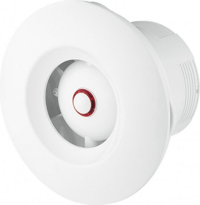 Ventilator tavani Awenta Orbit WXO100T, 100mm, me kohëmatës, i bardhë